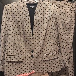 2 PC jacket and ankle pants